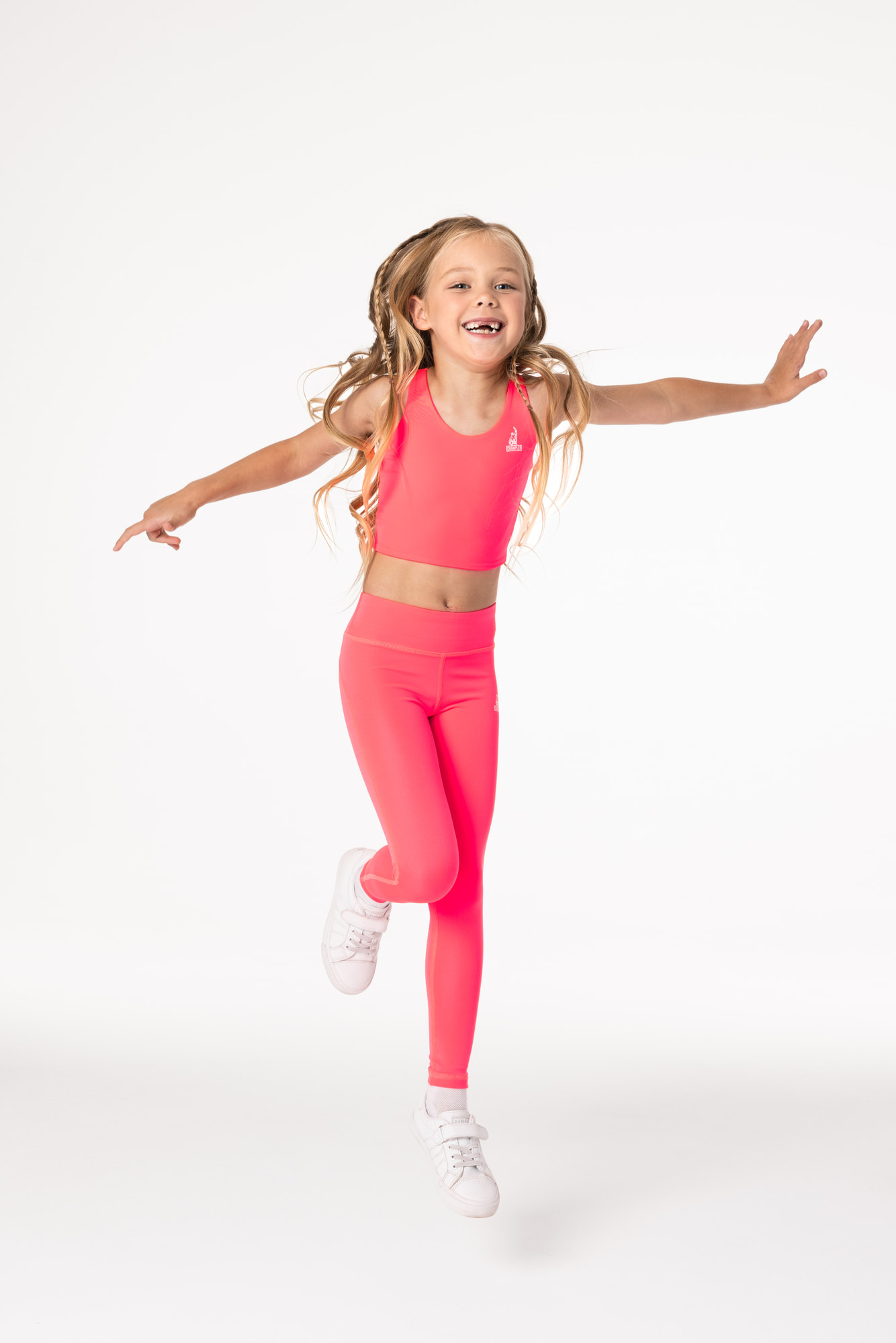 Топ Детский CHAMP Top BRA Kids Пинк Неон
