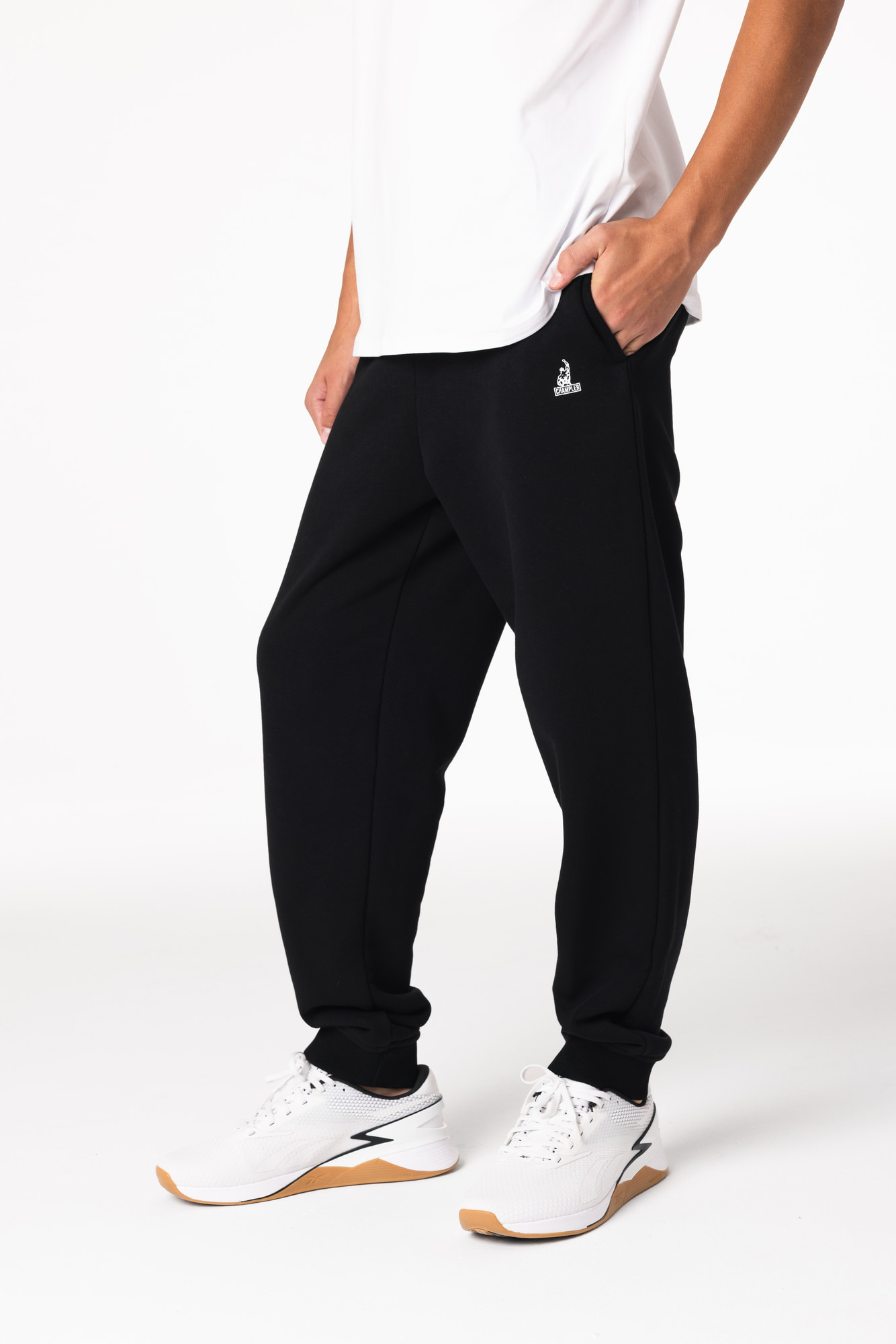 Штаны утепленные Детские CHAMP Joggers Cotton Kids Черные