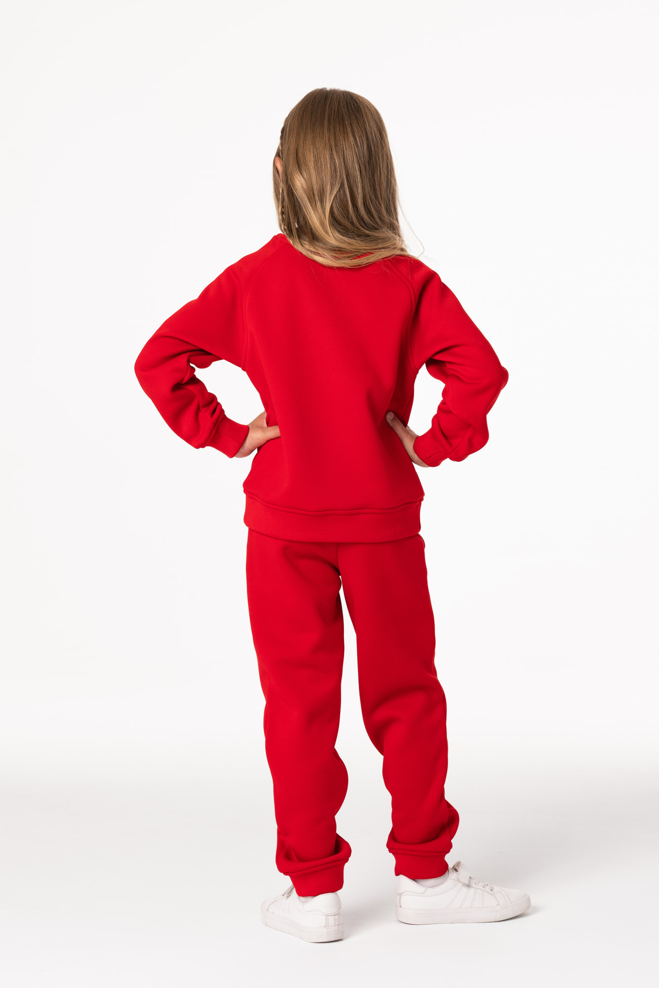 Свитшот утепленный Детский CHAMP Sweatshirt Kids Красный