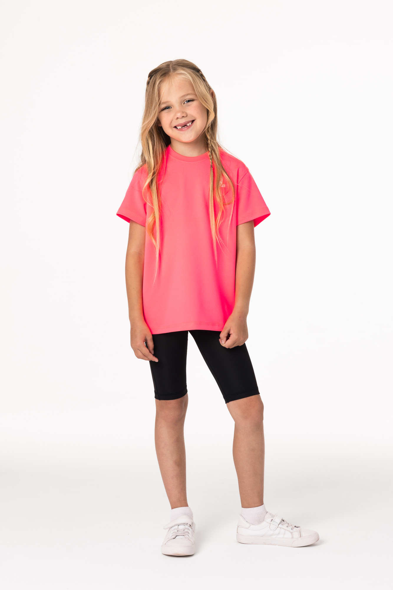 Футболка Детская CHAMP Base Kids Пинк Неон