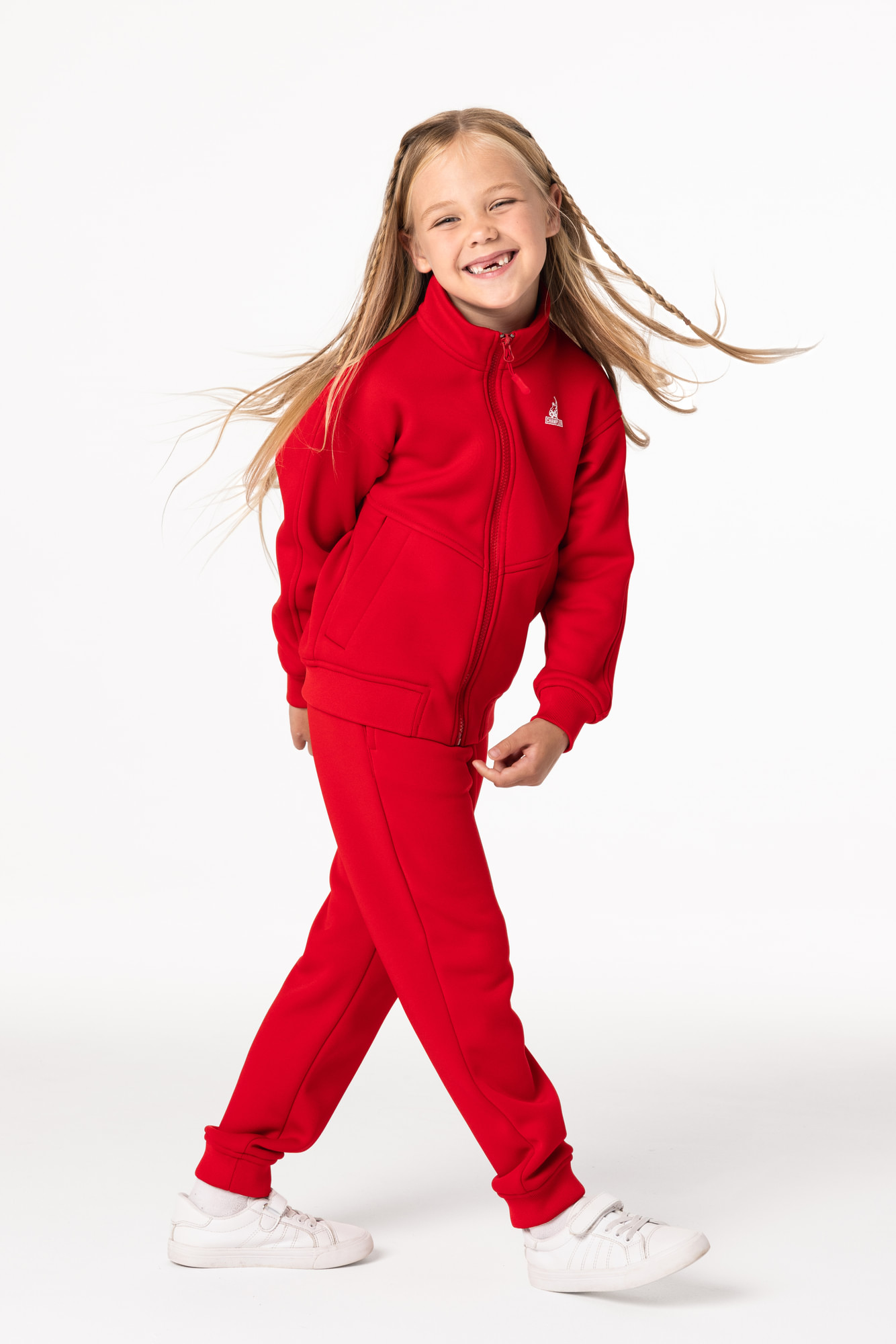 Штаны утепленные Детские CHAMP Joggers Kids Красные