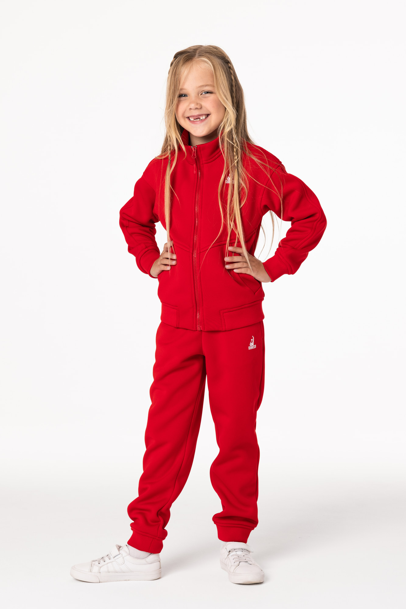 Штаны утепленные Детские CHAMP Joggers Kids Красные