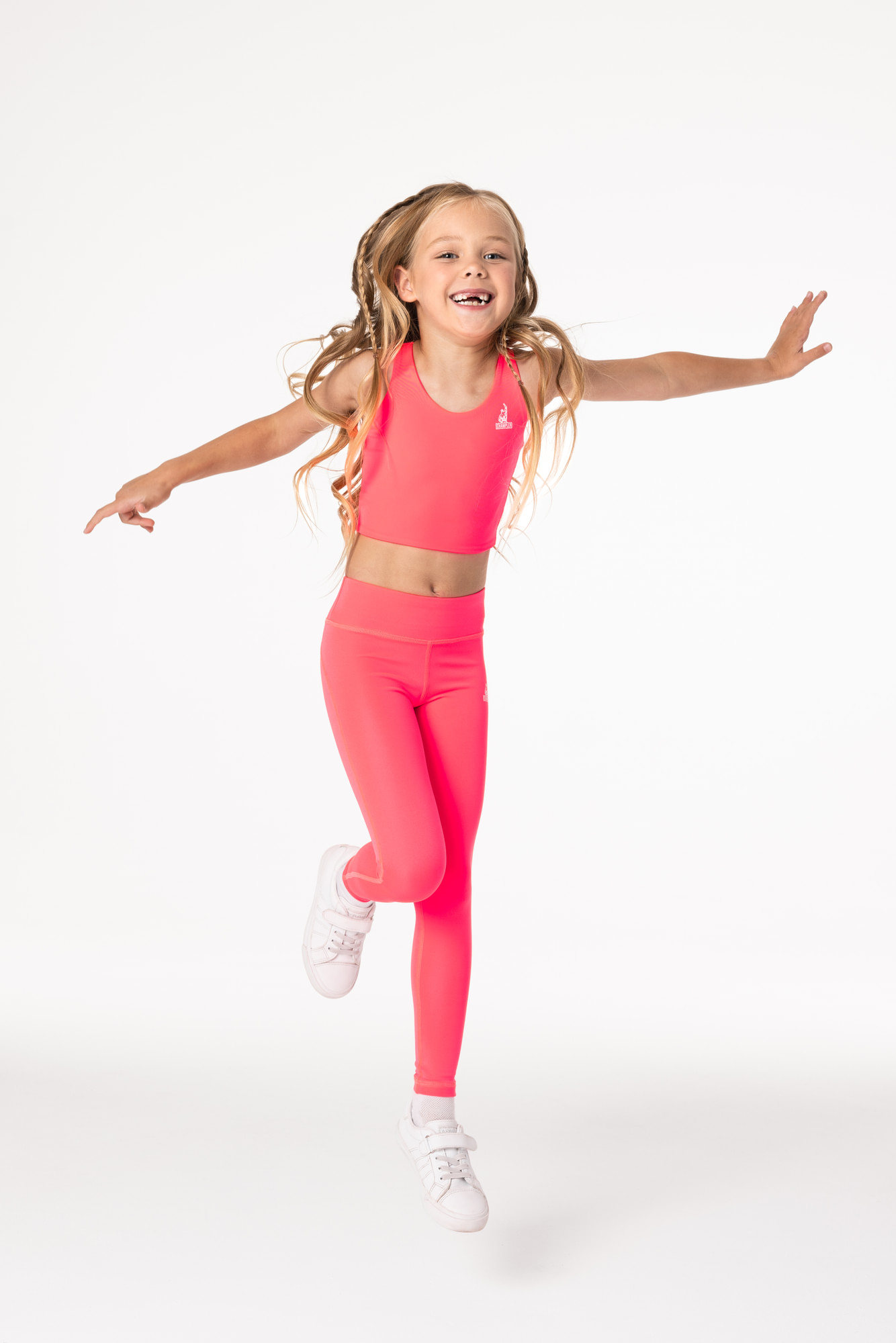 Легинсы Детские CHAMP FIT Kids Пинк Неон