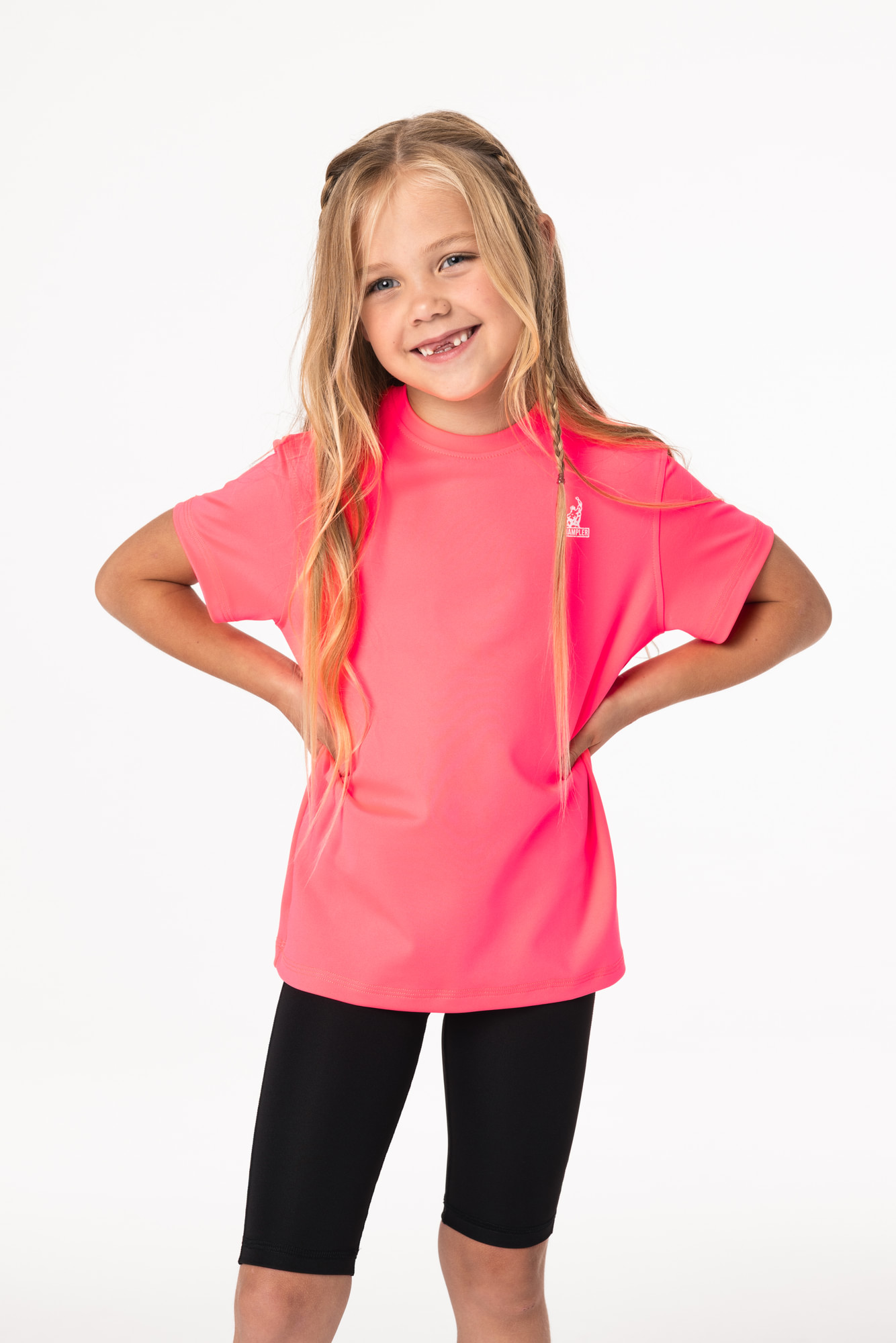 Футболка Детская CHAMP Base Kids Пинк Неон