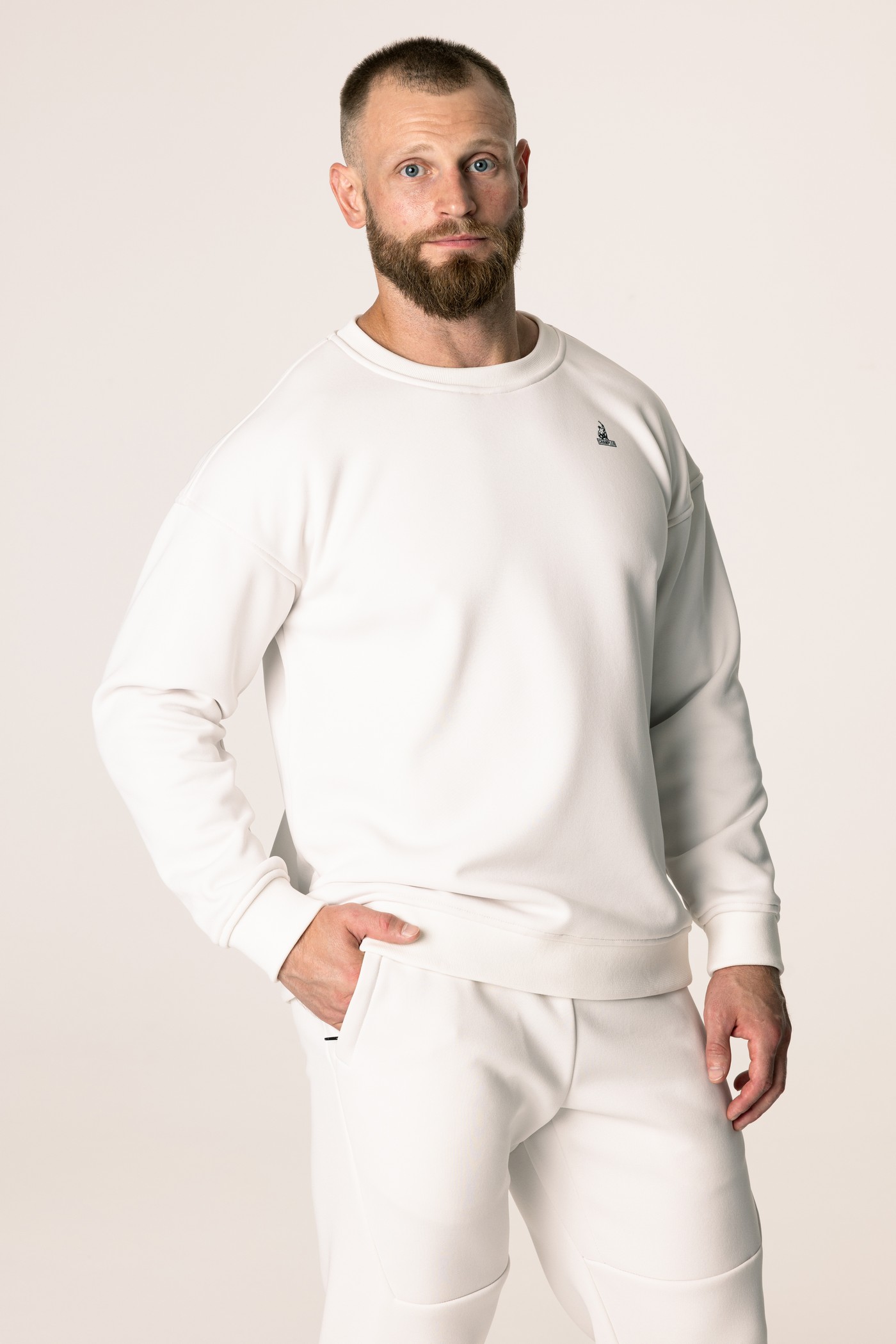 Свитшот утепленный мужской CHAMP 2Sweatshirt Айвори
