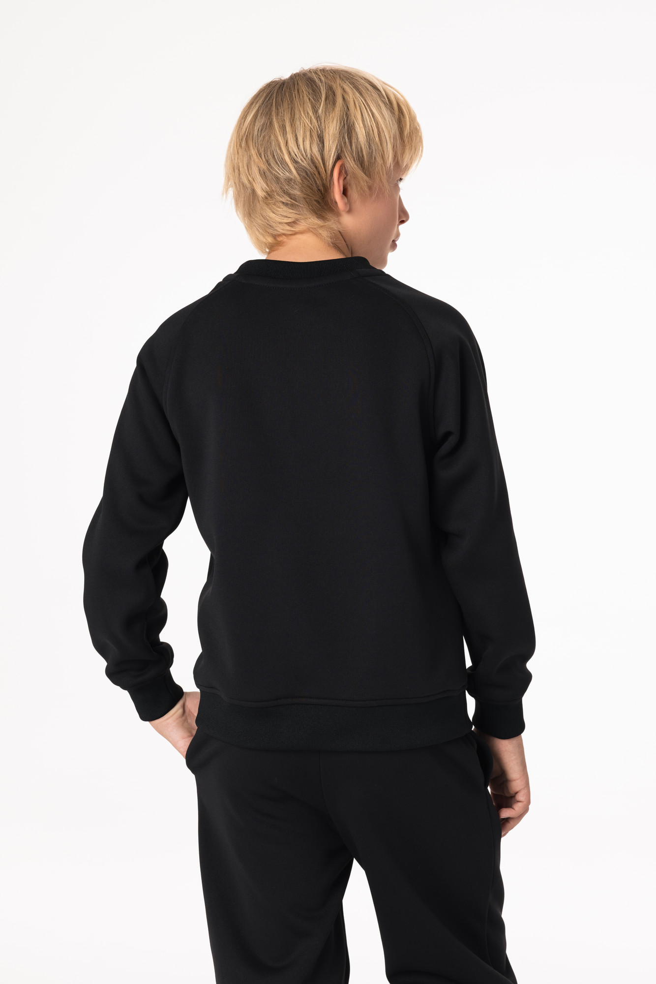 Свитшот утепленный Детский CHAMP Sweatshirt Kids Черный