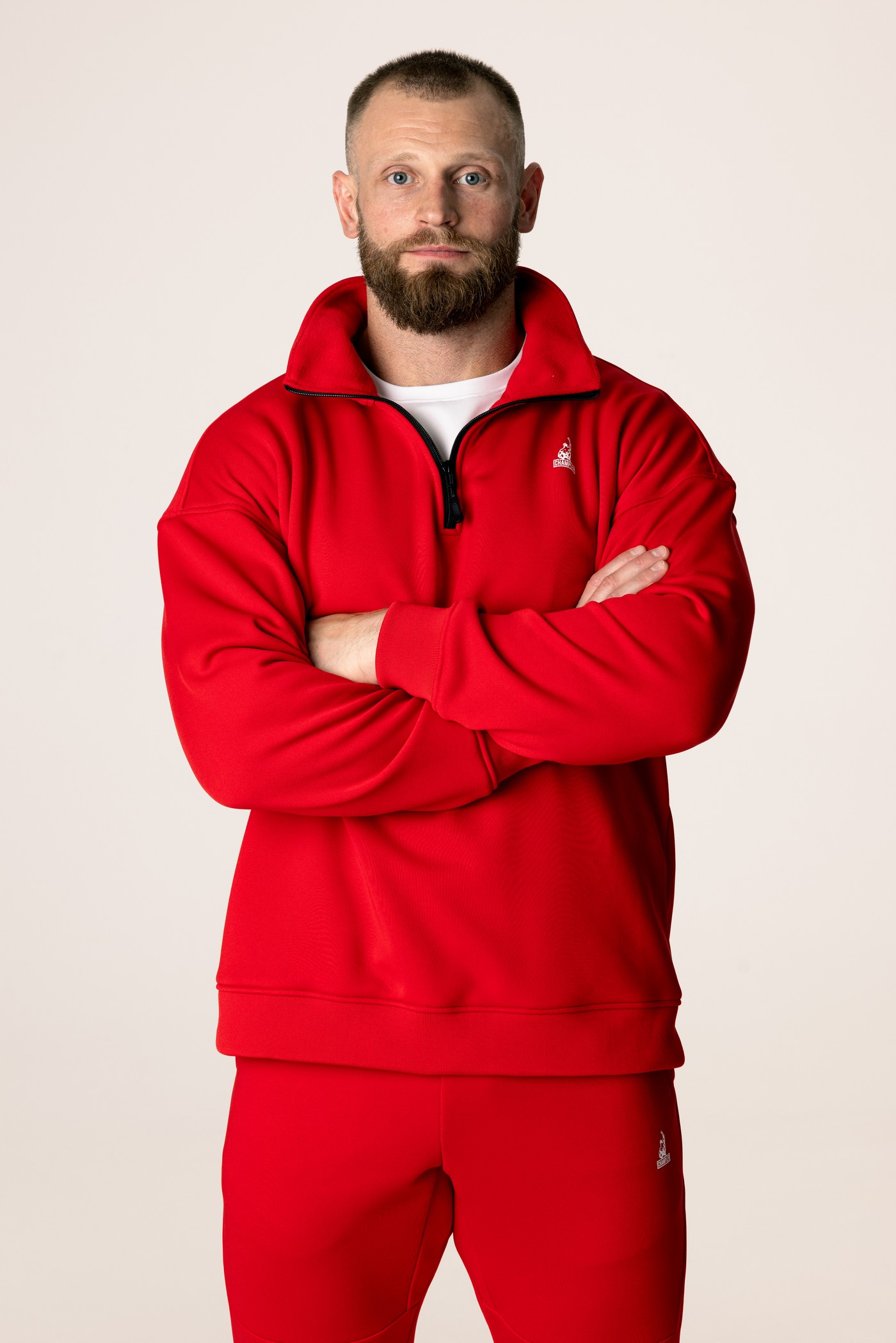 Олимпийка утепленная мужская CHAMP 2Olimpion Красная