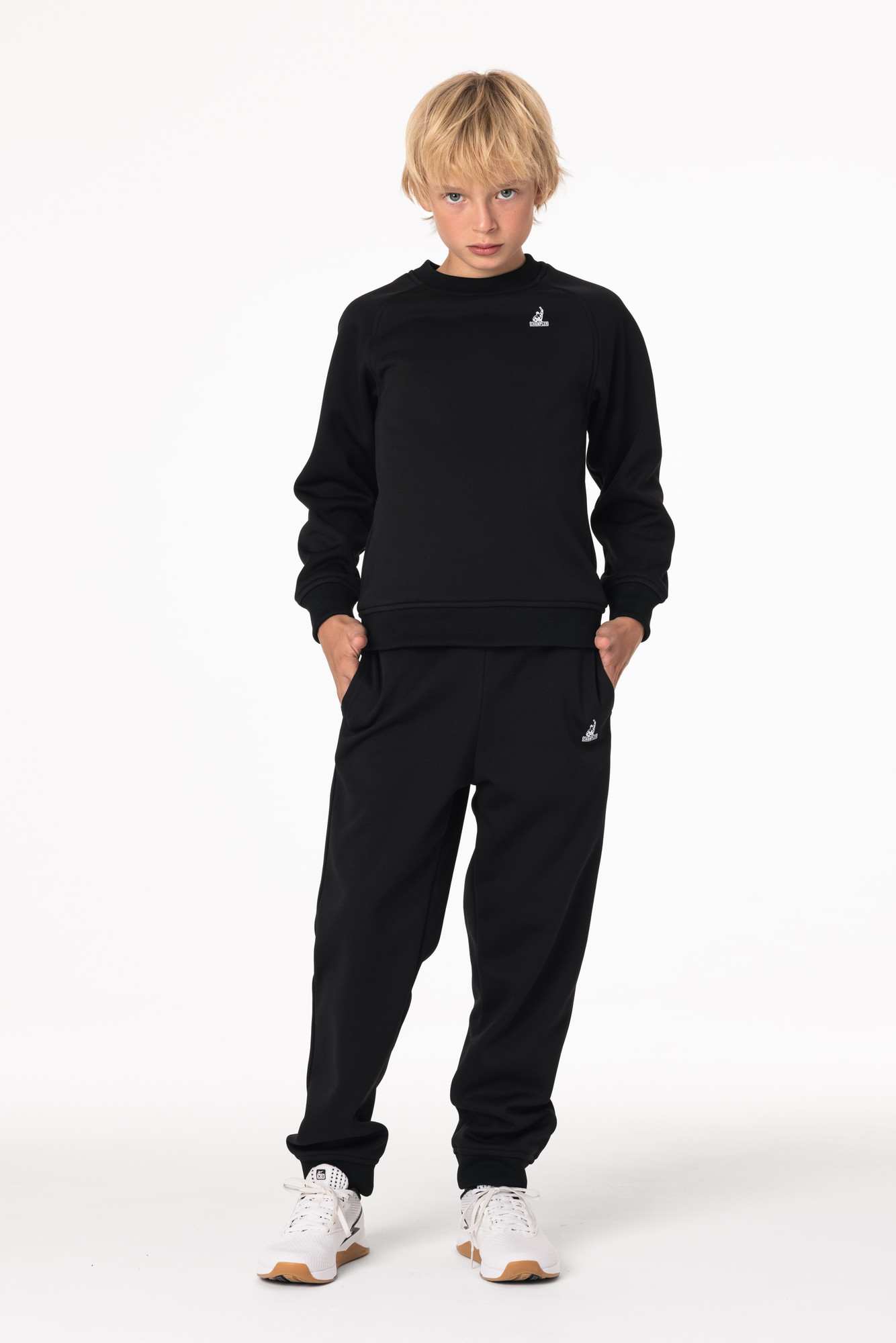Свитшот утепленный Детский CHAMP Sweatshirt Kids Черный