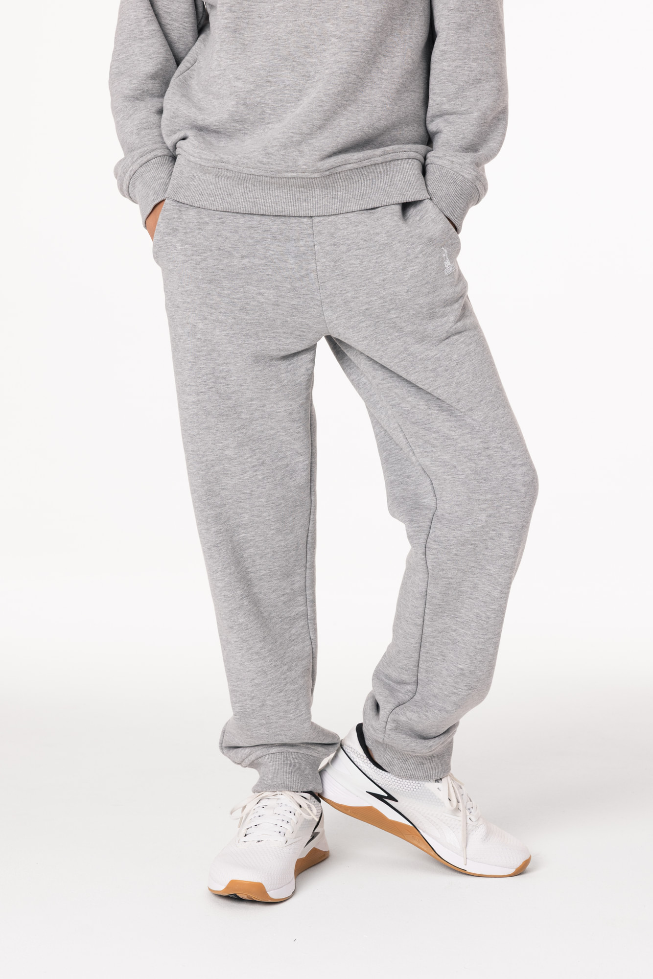 Штаны утепленные Детские CHAMP Joggers Cotton Kids Серый Меланж
