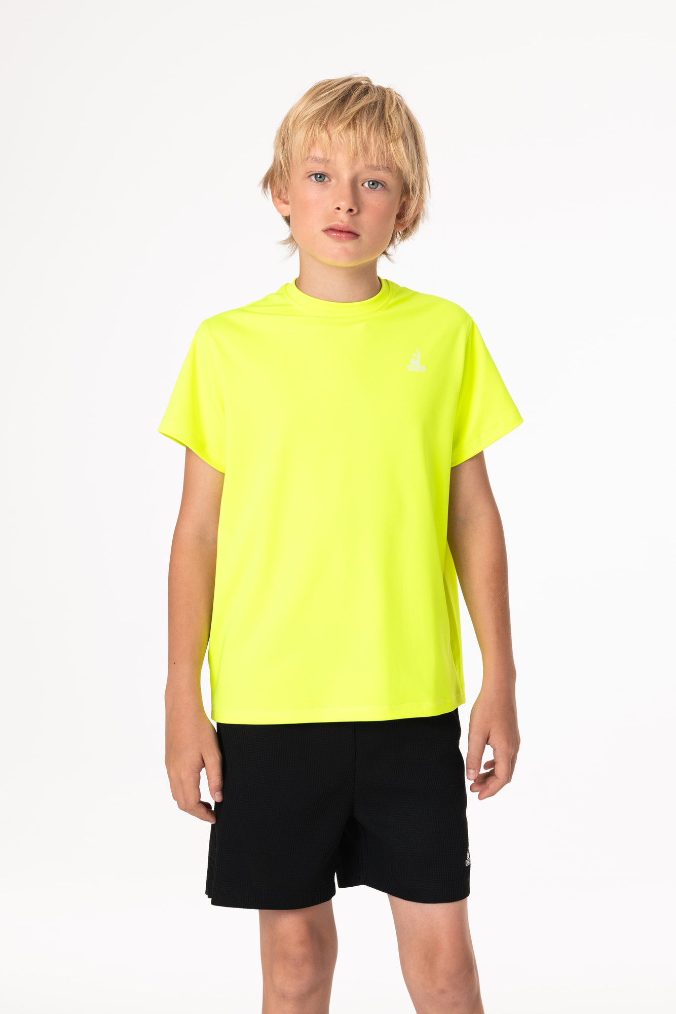 Футболка Детская CHAMP Base Kids Желтый Неон