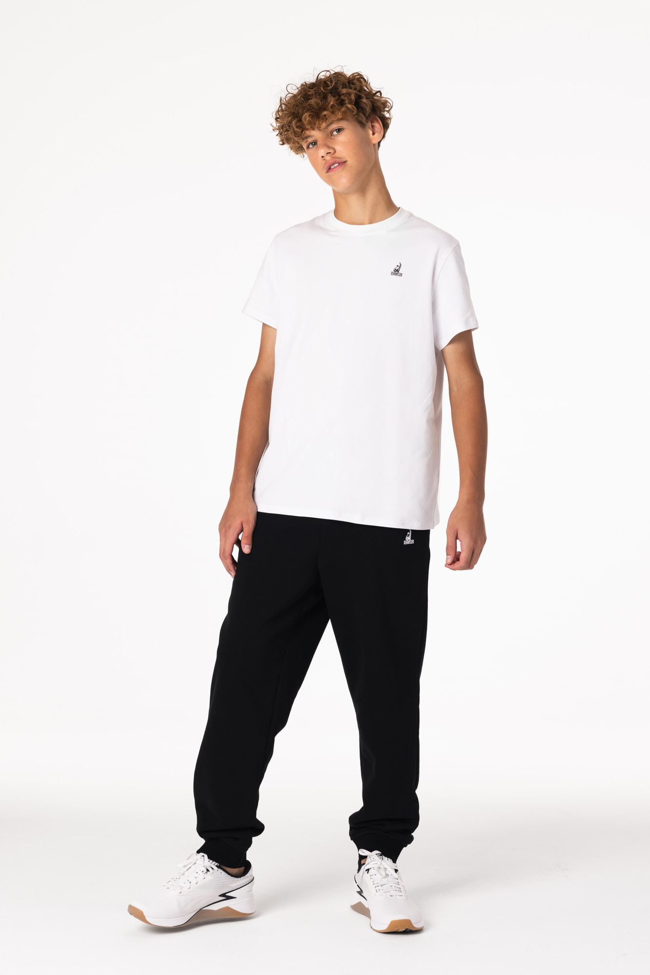 Штаны утепленные Детские CHAMP Joggers Cotton Kids Черные