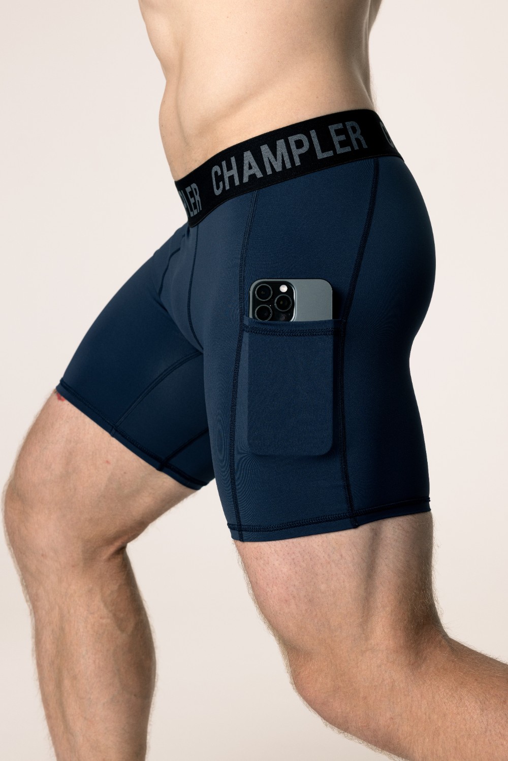 Компрессионные Велошорты мужские CHAMP Bike PRO Синие