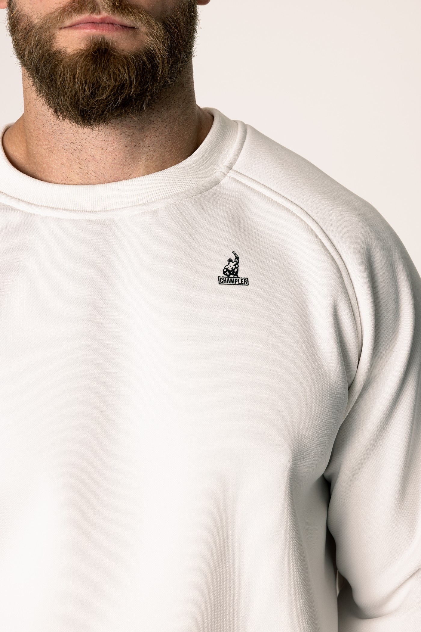 Свитшот утепленный мужской CHAMP Sweatshirt Айвори