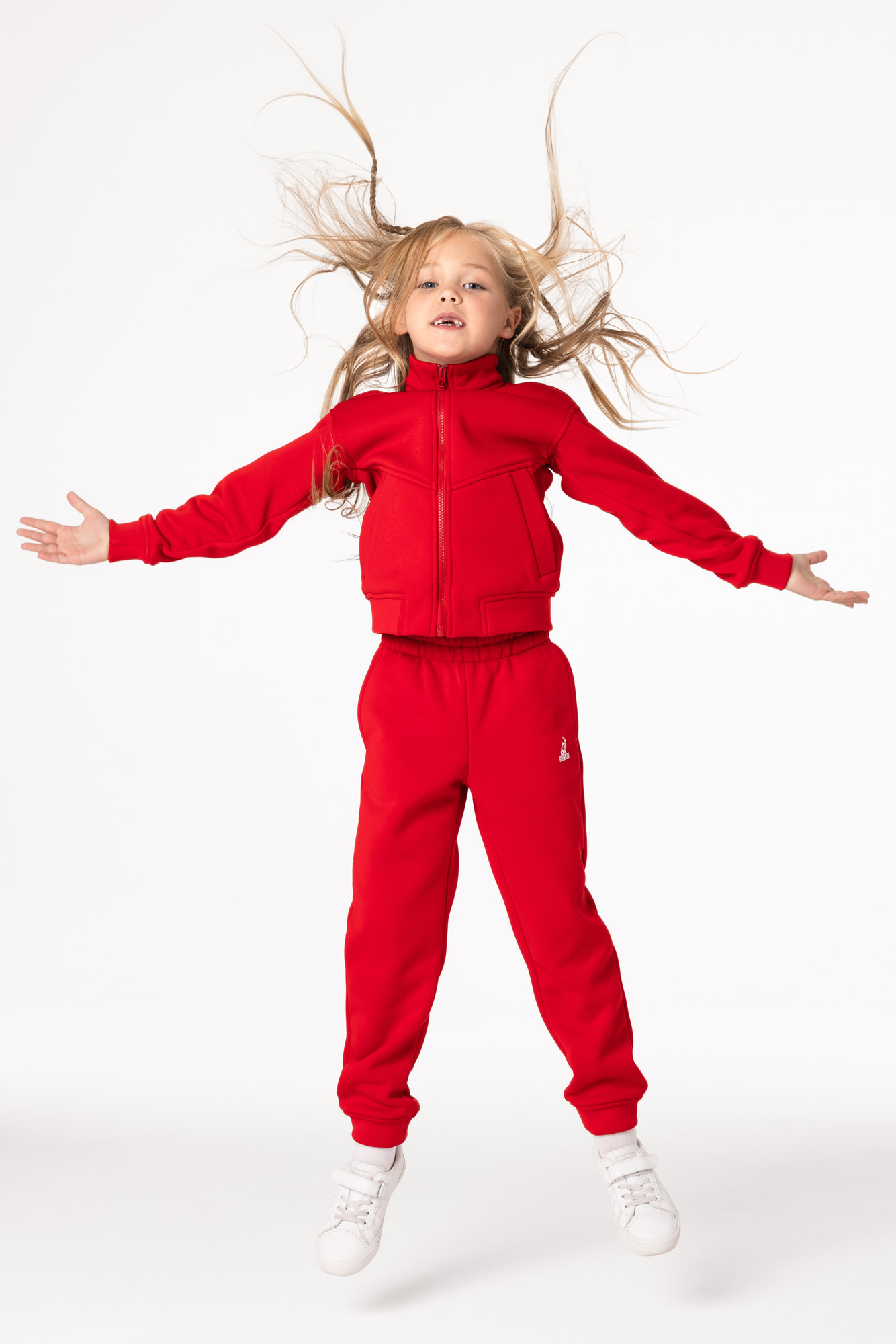 Олимпийка утепленная Детская CHAMP Olimpion Kids Красная