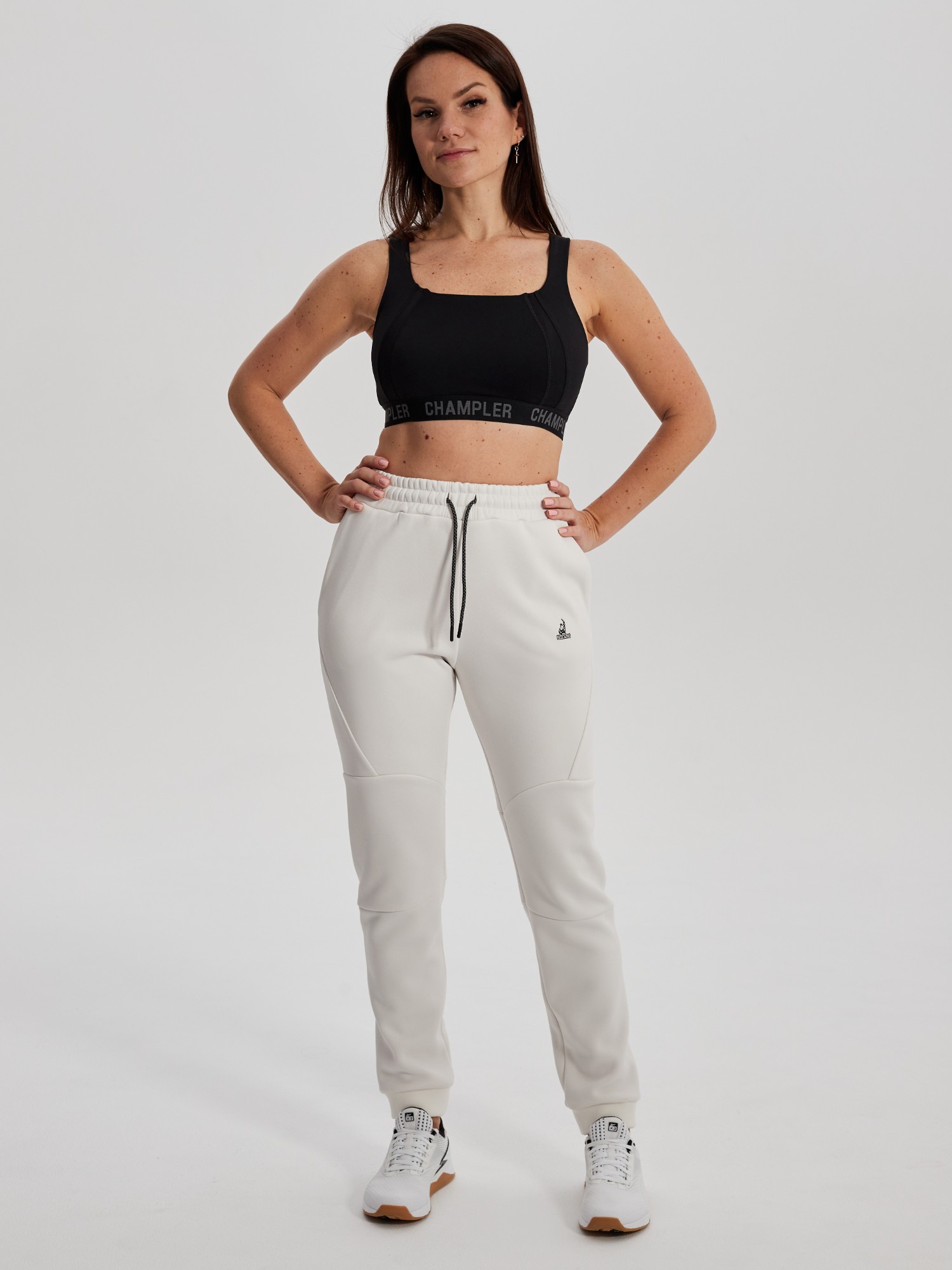 Штаны утепленные женские CHAMP Slim Айвори