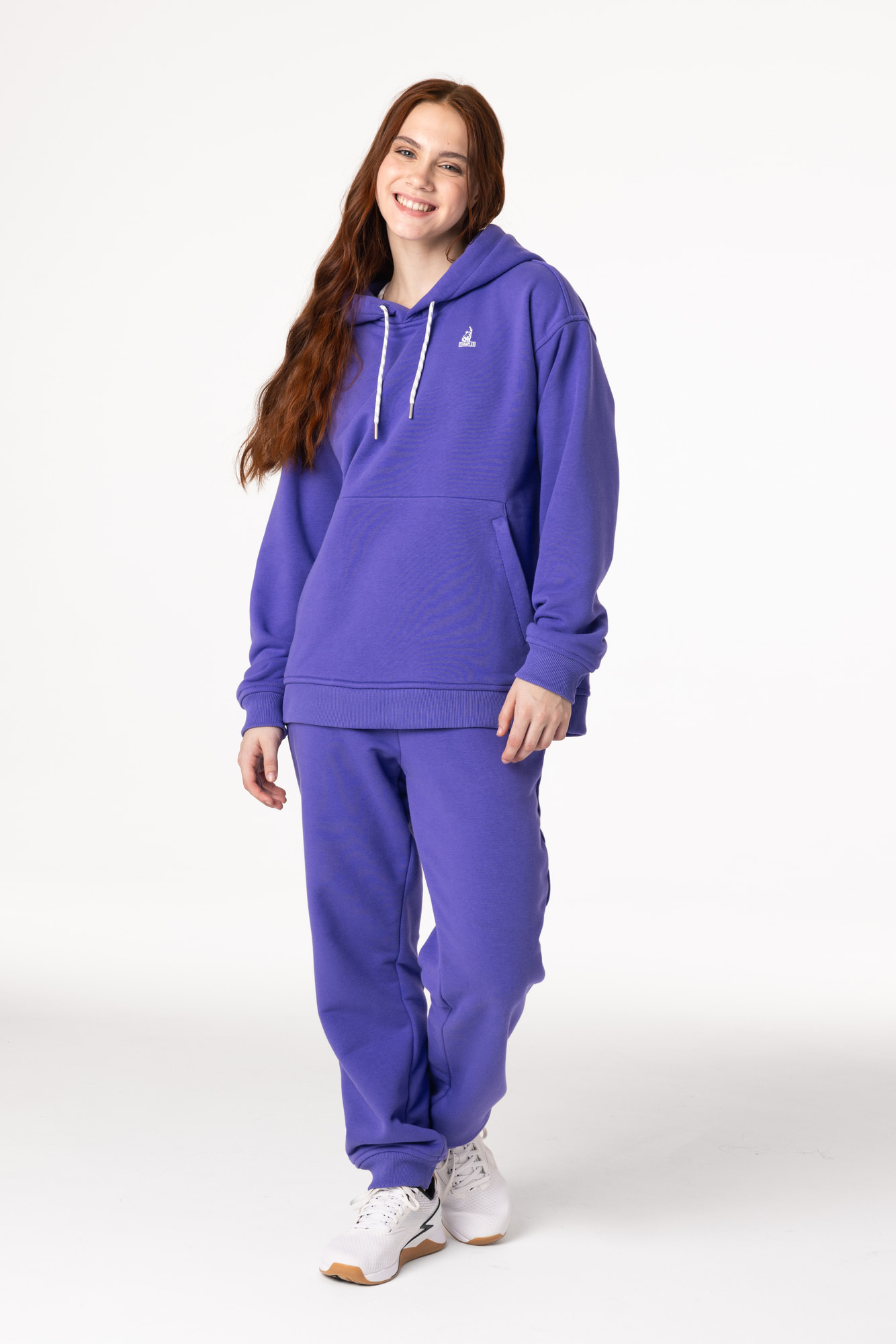Кофта утепленная Детская с капюшоном CHAMP Hoodie OVERSIZE Cotton Kids Very Peri