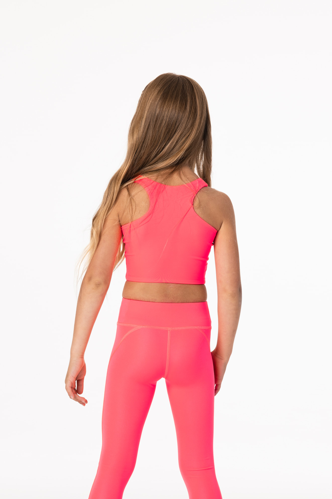Топ Детский CHAMP Top BRA Kids Пинк Неон