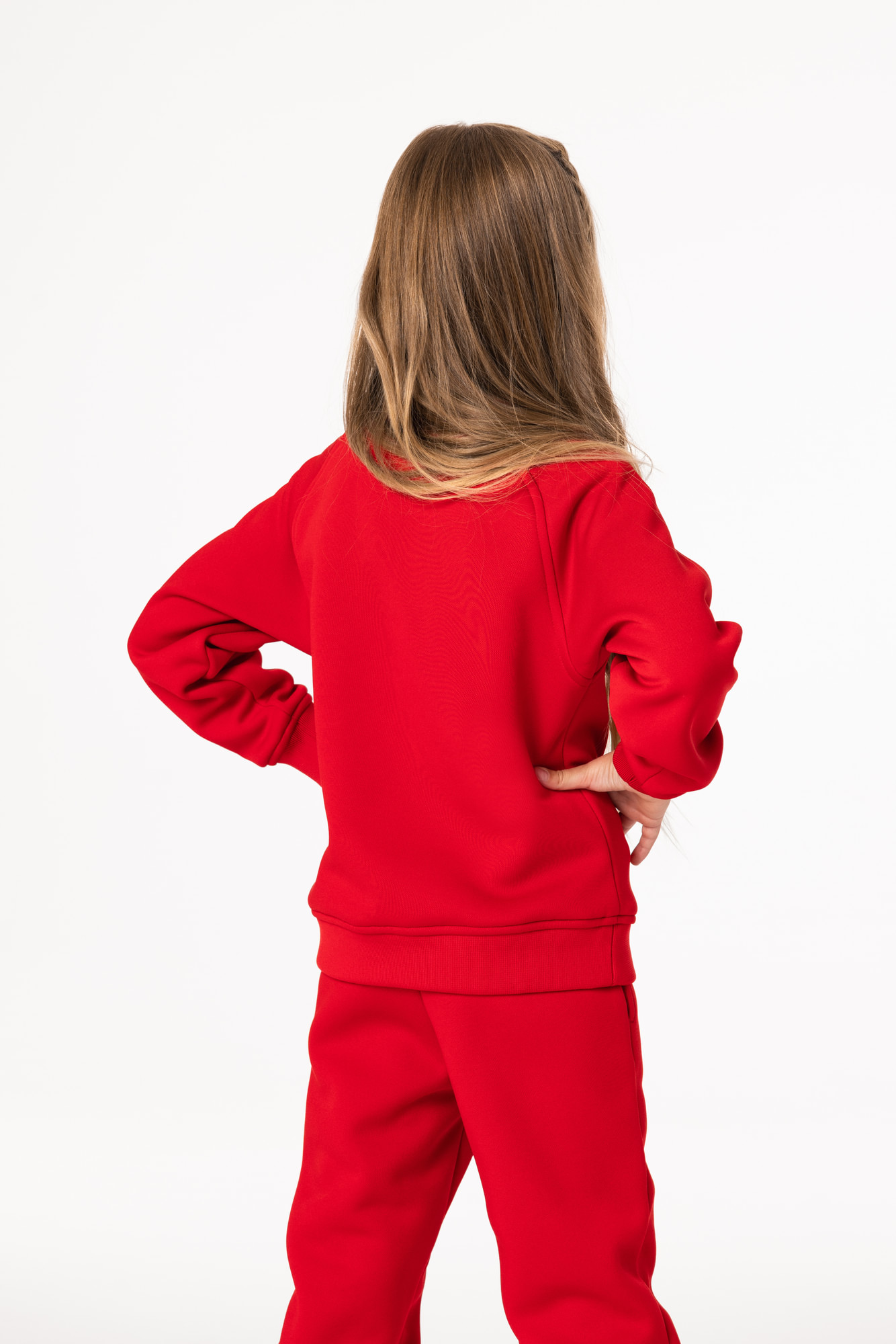 Свитшот утепленный Детский CHAMP Sweatshirt Kids Красный