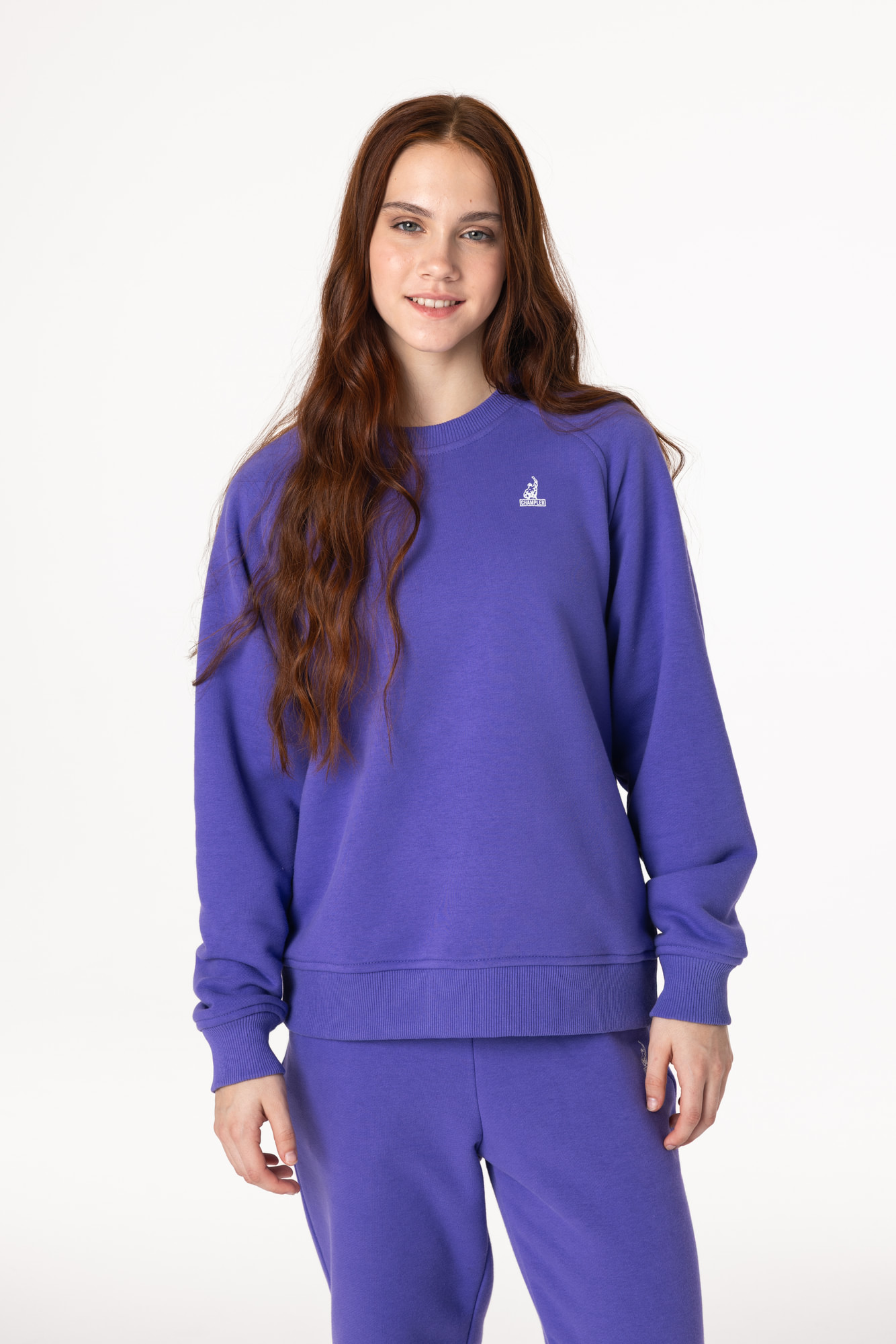 Свитшот утепленный Детский CHAMP Sweatshirt Cotton Kids Very Peri