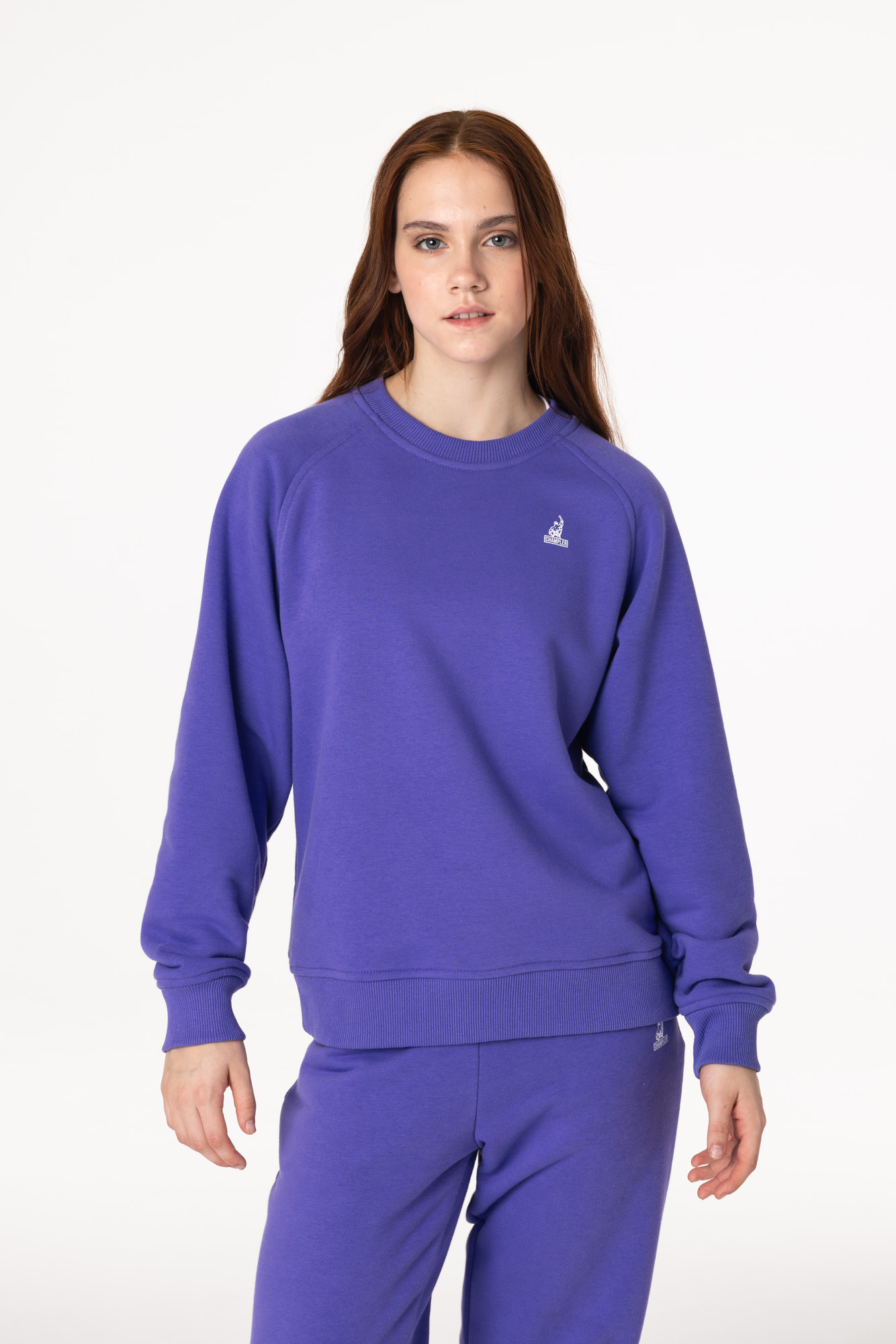 Свитшот утепленный Детский CHAMP Sweatshirt Cotton Kids Very Peri