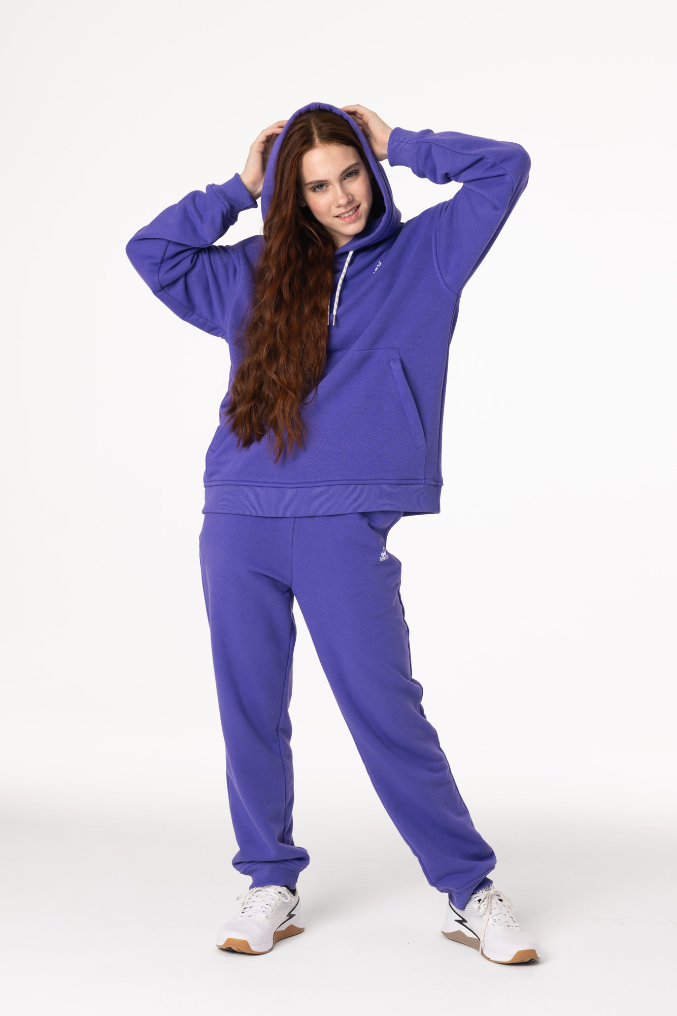 Кофта утепленная Детская с капюшоном CHAMP Hoodie OVERSIZE Cotton Kids Very Peri