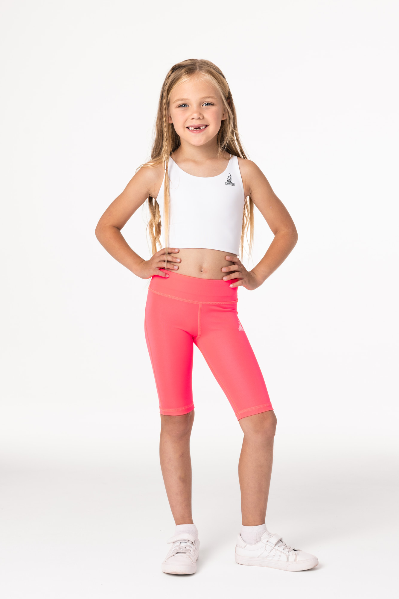 Велошорты Детские CHAMP GO Kids Пинк Неон